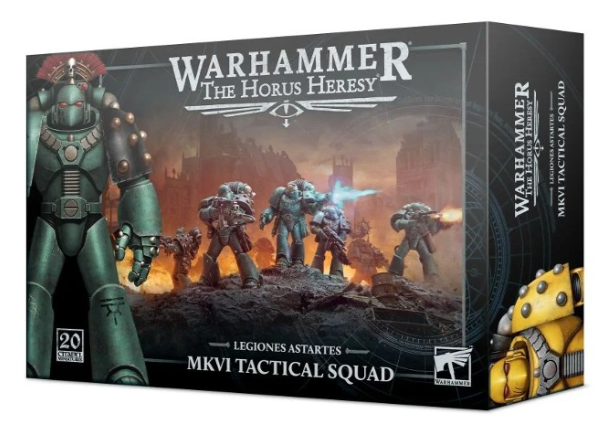 Warhammer The Horus Heresy Legiones Astartes MKVI Tactical Squad #31-23