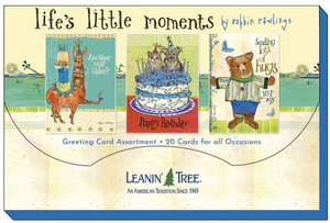 Leanin Tree Life's Little Moments by Robbin Rawlings Greeting Card Assortment #90809