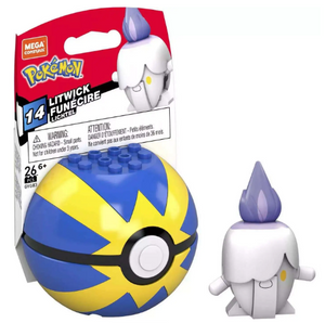 Mega Construx Pokemon Pokeball Figure