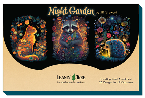 Leanin Tree Assortment Pack Night Garden by JK Stewart #90821