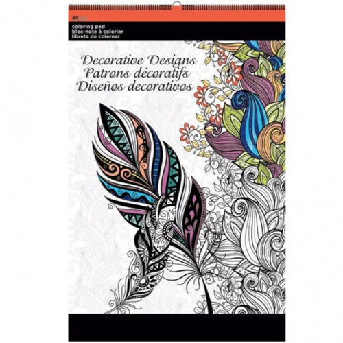 Decorative Designs Coloring Pad 11