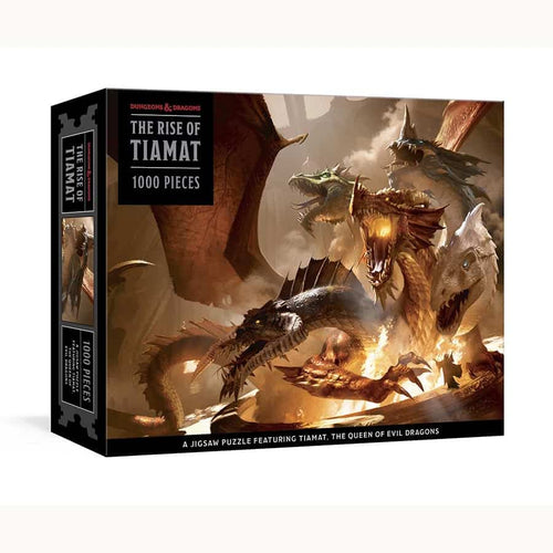 DUNGEONS AND DRAGONS PUZZLE: THE RISE OF TIAMAT DRAGON 1000 pc PUZZLE