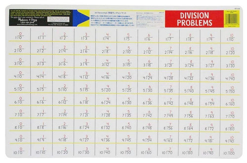 Melissa & Doug Division Problems Write A Mat