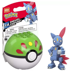 Mega Construx Pokemon Pokeball Figure