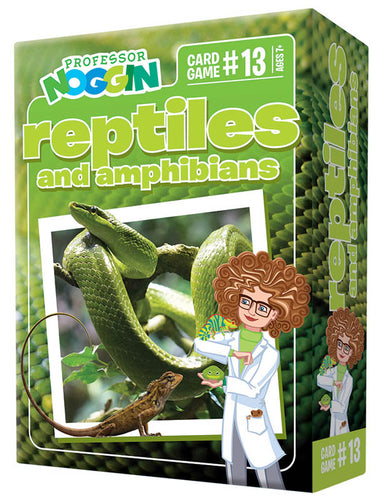 Professor Noggin's Reptiles and Amphibians Card Game