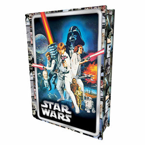 Classic Star Wars 3D Lenticular Jigsaw 300pc Puzzle Tin Book