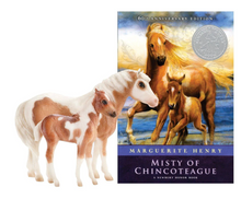 Load image into Gallery viewer, Breyer Misty and Stormy Model Horses and Book Set