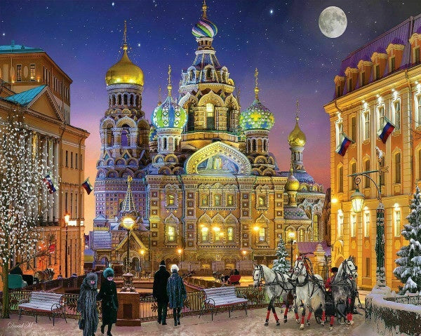 Springbok Russian Christmas 1000 Piece Jigsaw Puzzle