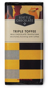 Seattle Chocolate Triple Toffee Bar, 2.5oz