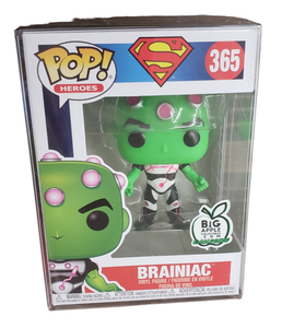 Funko Pop Heroes Superman Brainiac Big Apple Collectibles.com Exclusive