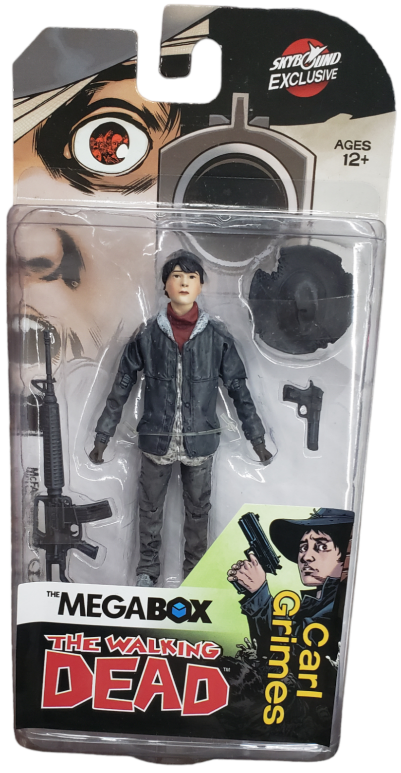 Skybound Exclusive The Megabox The Walking Dead Carl Grimes Action Fi Funtime Toys and Gifts