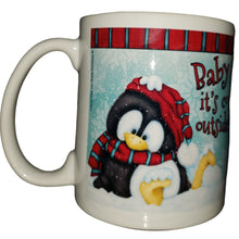 Load image into Gallery viewer, Leanin Tree Baby It&#39;s Cold Christmas Mug #56323