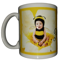 Load image into Gallery viewer, Leanin Tree Anne Geddes Mug- Bee Happy Mug #56277