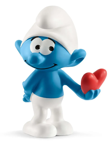 Schleich Smurf with Heart #20817