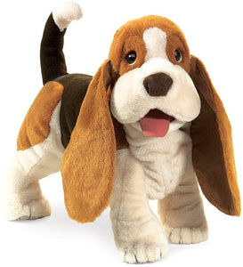 Folkmanis Bassett Hound Hand Puppet #2919