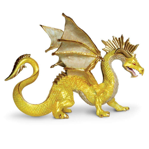 Safari Ltd. - Golden Dragon Toy Figure - 10118