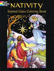 Nativity Stained Glass Coloring Book