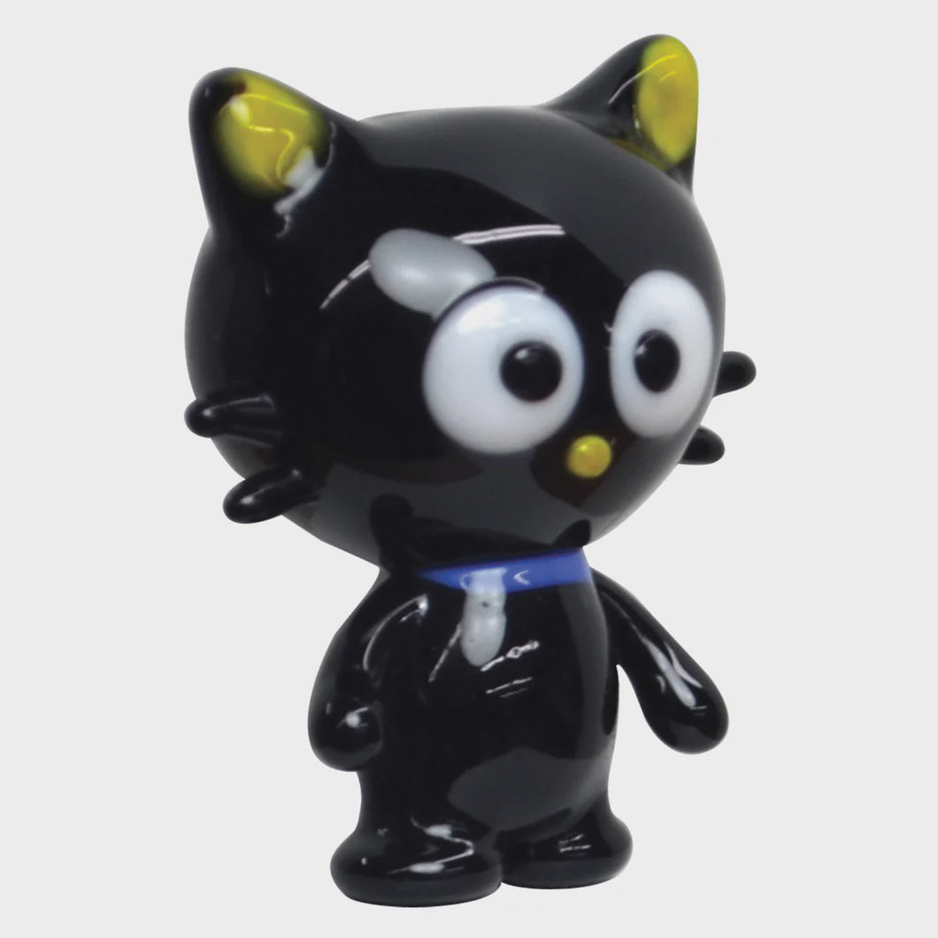 Hello Kitty Chococat Glass Figurine`