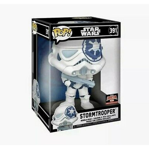 Funko Pop! Jumbo: Star Wars Artist Series- Stormtrooper (2021 Target Con Exclusive) , Action Figure - 54575