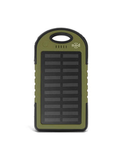 Beam Bank Portable Power Bank & Solar Charger-Army Green