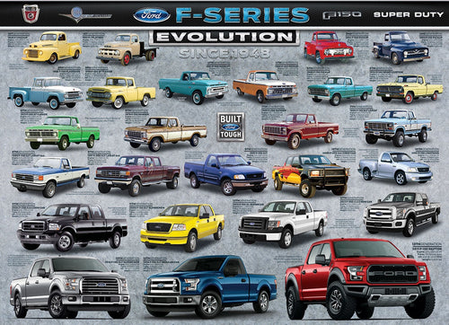 Ford F- Series Truck Evolution 1000pc Puzzle