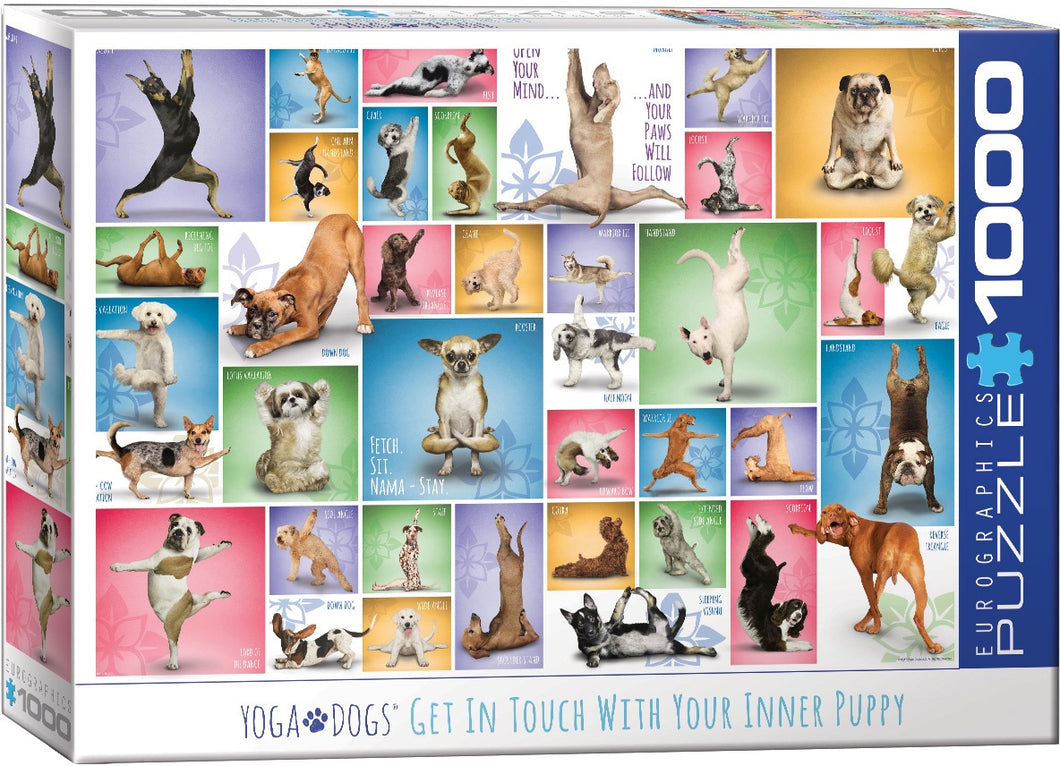 Eurographics Yoga Dogs 1000pc Puzzle