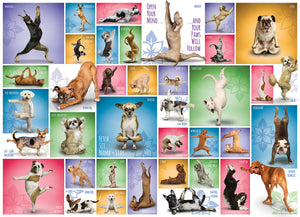 Eurographics Yoga Dogs 1000pc Puzzle