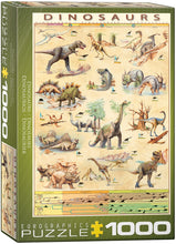 Load image into Gallery viewer, EuroGraphics Dinosaurs 1000-Piece Puzzle