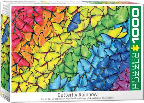 Eurographics Butterfly Rainbow 1000pc Jigsaw Puzzle