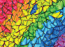 Load image into Gallery viewer, Eurographics Butterfly Rainbow 1000pc Jigsaw Puzzle