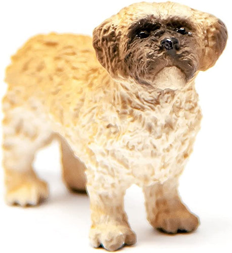 Schleich Shih Tzu/Maltese Mix Toy Figure