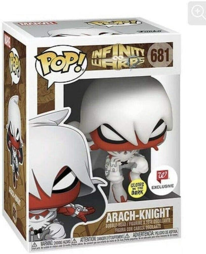 Funko POP! Arach- Knight Infinity Warps Glows in the Dark Walgreen Exclusive