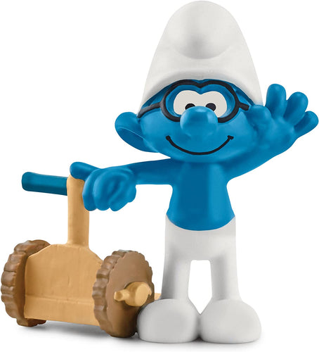 Schleich Brainy Smurf on Segway Figure