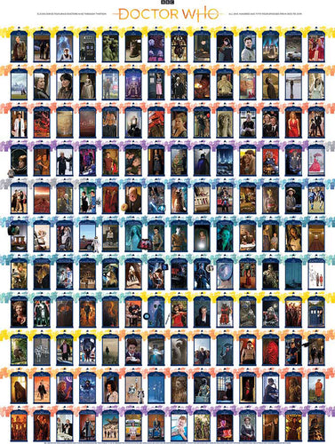 Dr Who Episode Guide 1000pc Puzzle