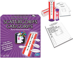 Scattergories Catergories Game