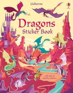 Usborne Dragons Sticker Book Paperback