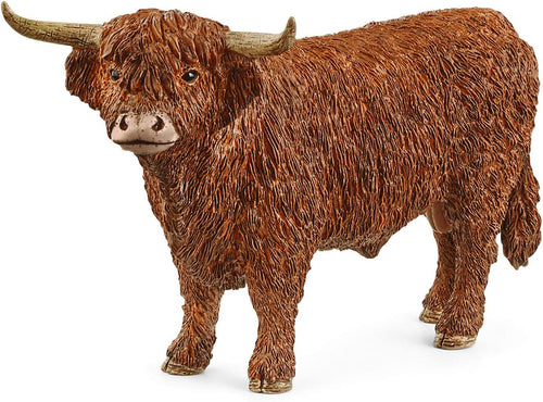 Schleich Highland Bull Toy Figure