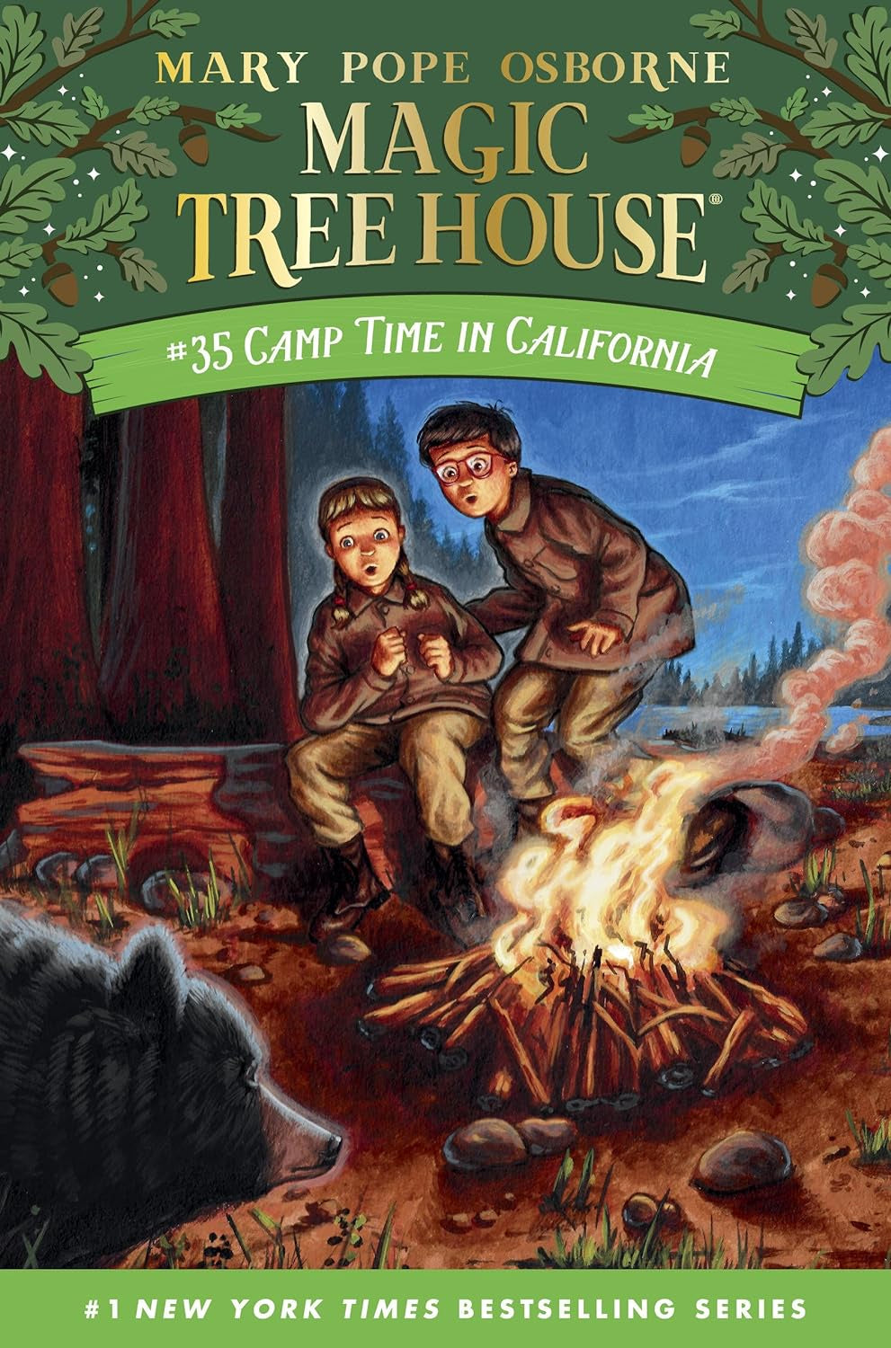 Magic Tree House Camp Time in California Paperback #35