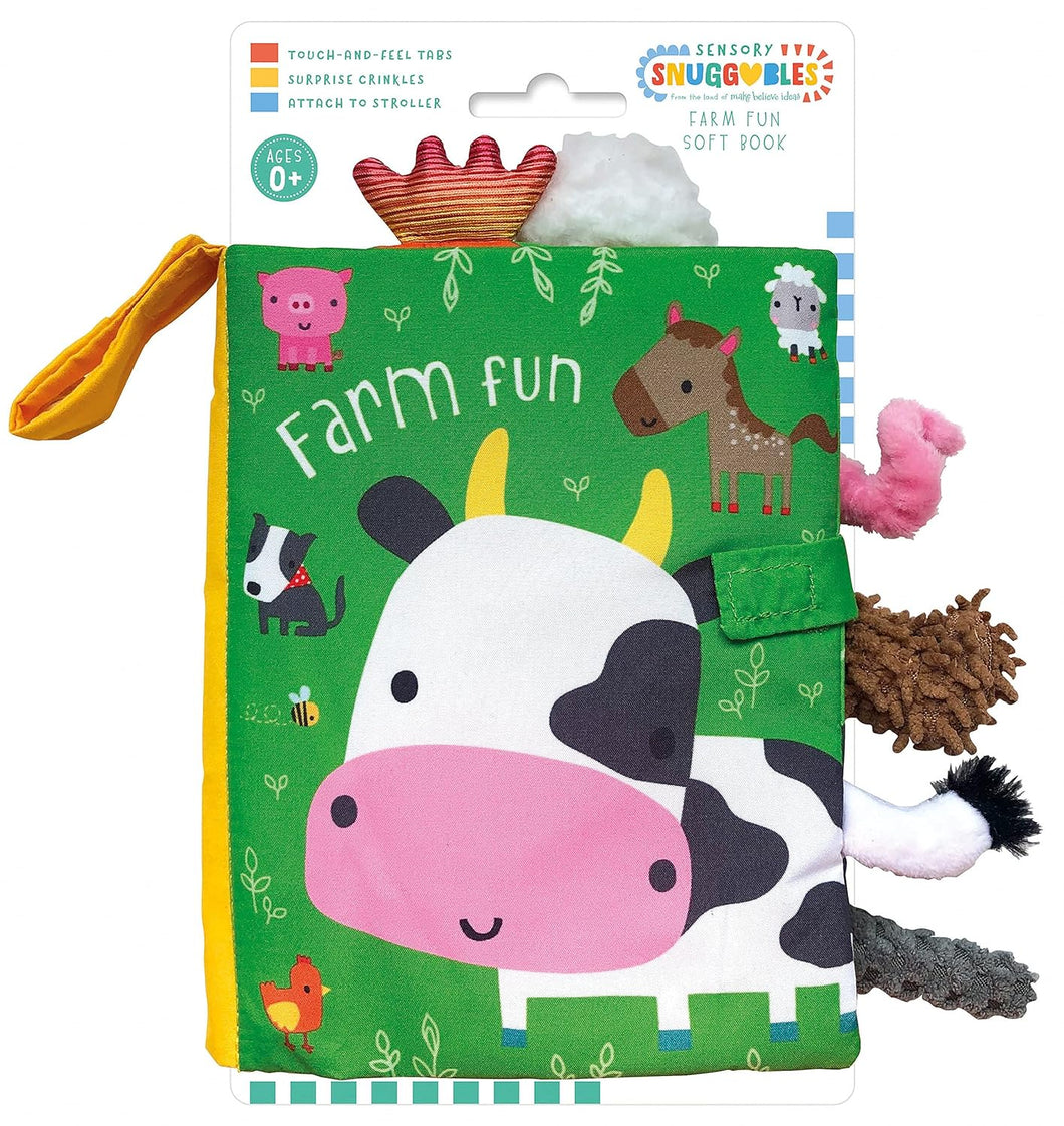 Sensory Snuggles Farm Fun Soft Book