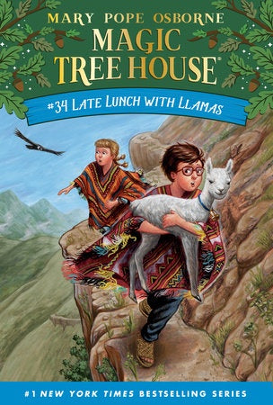 Magic Tree House Late Lunch with Llamas #34