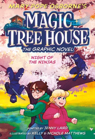 Magic Tree House Night of the Ninja Graphic Novel Hardcover #5