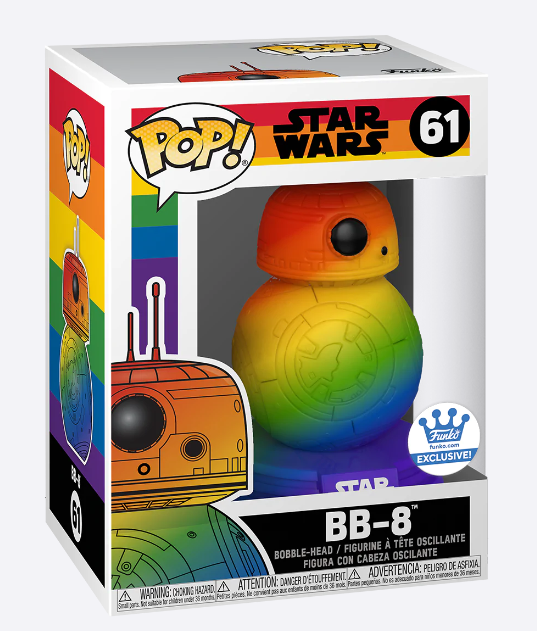 Star Wars BB8 Pride Funko Exclusive