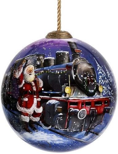 North Pole Station Christmas Ornament