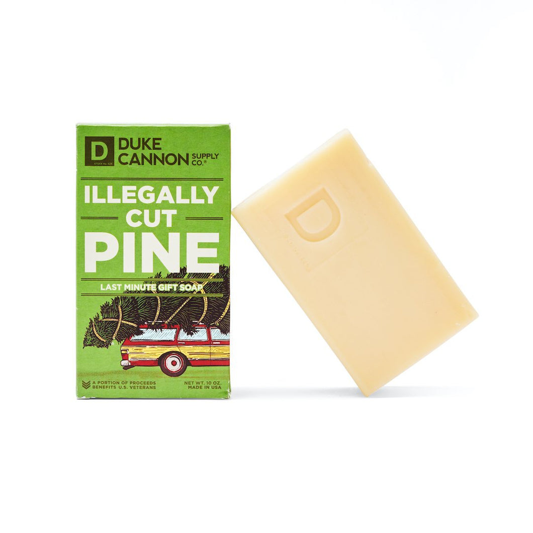 Duke Cannon Illegally Cut Pine Soap