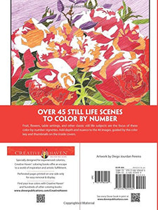 Creative Haven City Sights Color By Number Coloring Book