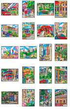 Load image into Gallery viewer, Creative Haven City Sights Color By Number Coloring Book