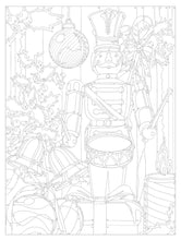 Load image into Gallery viewer, Creative Haven Christmas Color By Number Coloring Book