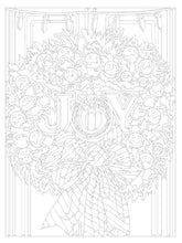 Load image into Gallery viewer, Creative Haven Christmas Color By Number Coloring Book