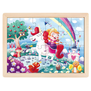 Hape Unicorn Friends 20pc Wooden Puzzle