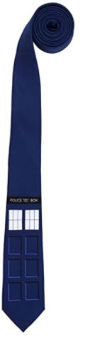 Elope Tardis Skinny Necktie